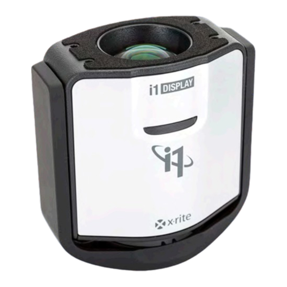 VPixx Technologies X-Rite i1Display Pro User Manual