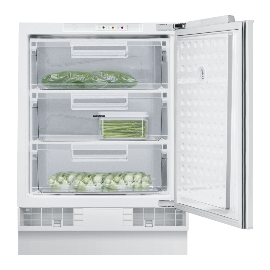 Gaggenau RF 200 Manual