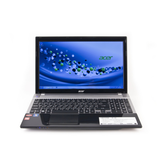 Acer Aspire V3-551 Manuals