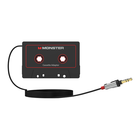 Monster iCarPlay Cassette 800 Manual