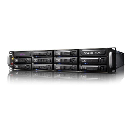 Avid Technology AirSpeed 5000 Administrator's Manual