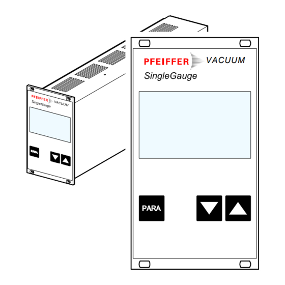 Pfeiffer TPG 261 Manuals