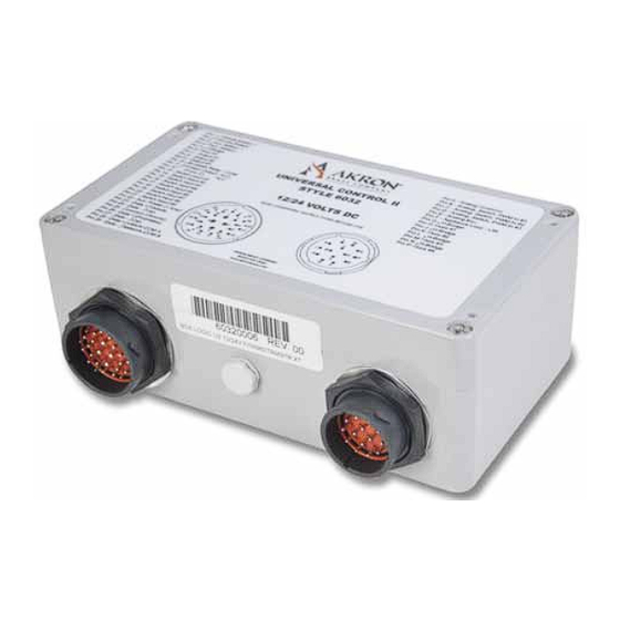 Akron 6032 Installation, Operation & Maintenance Manual