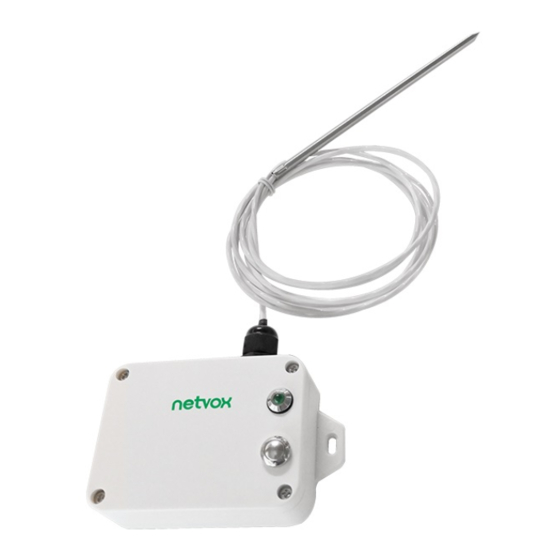 netvox R718B User Manual