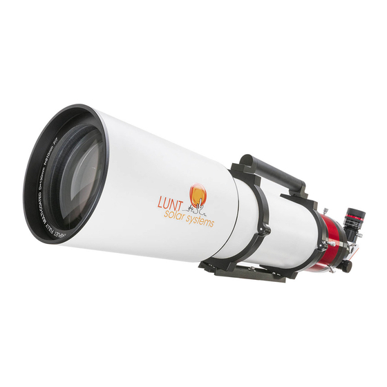 Lunt Solar Systems LS130MT Series Manual