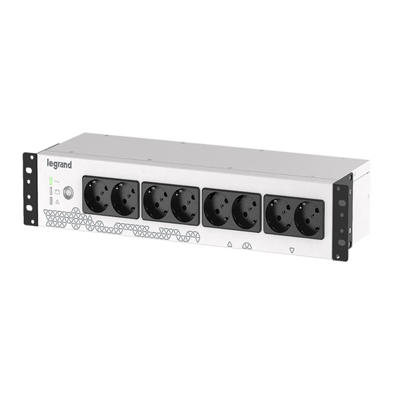 LEGRAND KEOR PDU Quick Start Manual