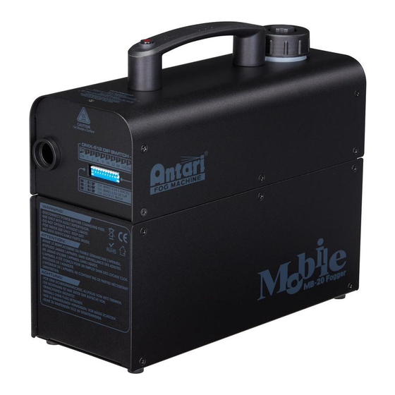 Antari Mobile MB-20 User Manual