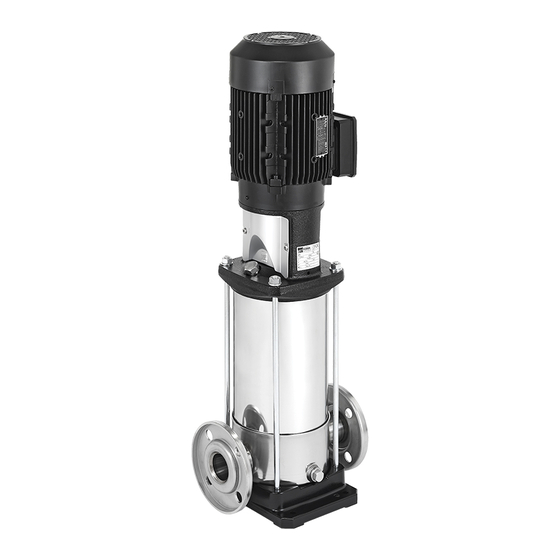 EBARA EVM Series Operating And Maintenance Manual