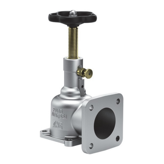 AWG PN16 Pressure Valve Manuals