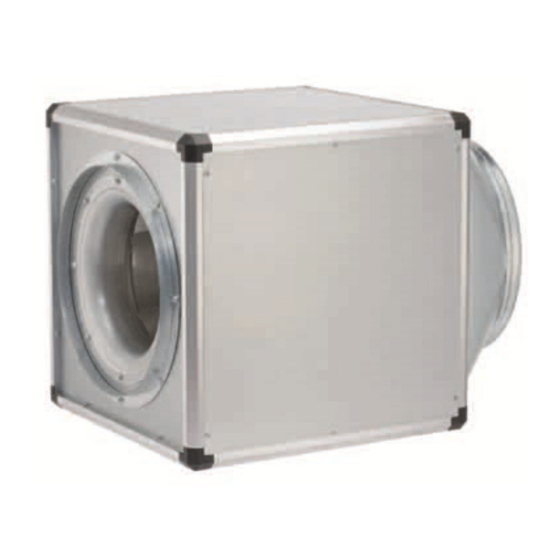 Helios GigaBox GBW EC Series Installation And Operating Instructions Manual