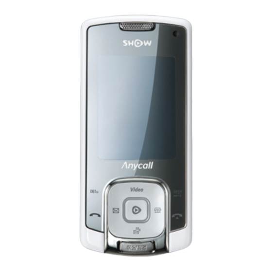 Samsung SPH-W3600 User Manual