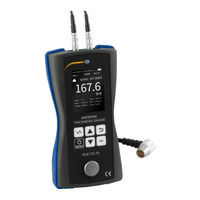 PCE Instruments PCE-TG 75-ICA User Manual