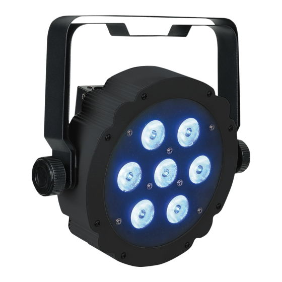 SHOWTEC Compact Par 7x CW/WW V1 Lighting Manuals