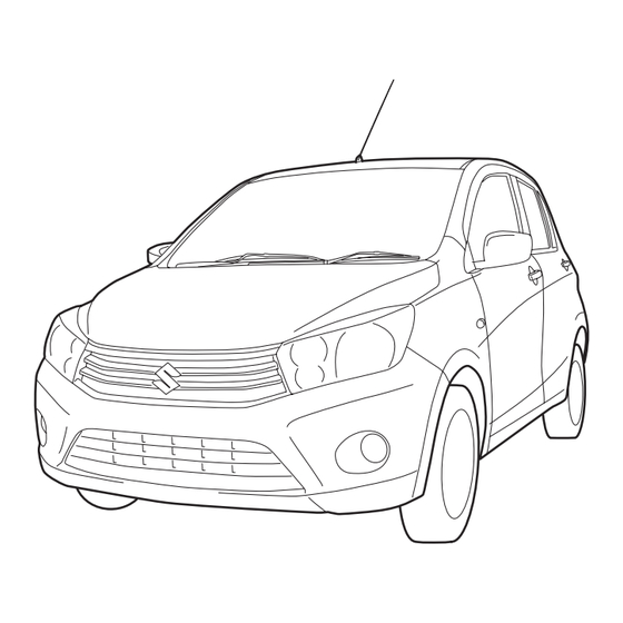 Suzuki CELERIO 2014 Series Manual