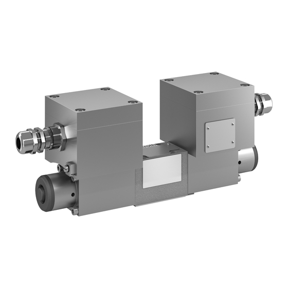 Bosch rexroth DBR WE6 6X XD Series Manual