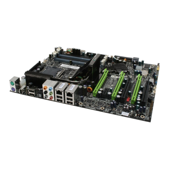 EVGA 780i - nForce SLI 775 A1 Motherboard Manuals