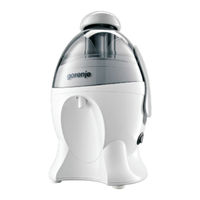 Gorenje JC 200 GY Instruction Manual