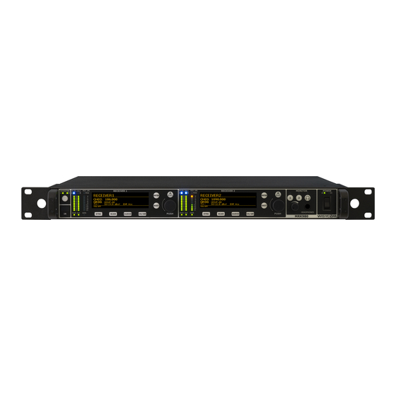 WisyCom MRK980 Manuals