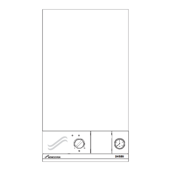 Bosch Worcester 15SBi Installation & Operating Instructions Manual