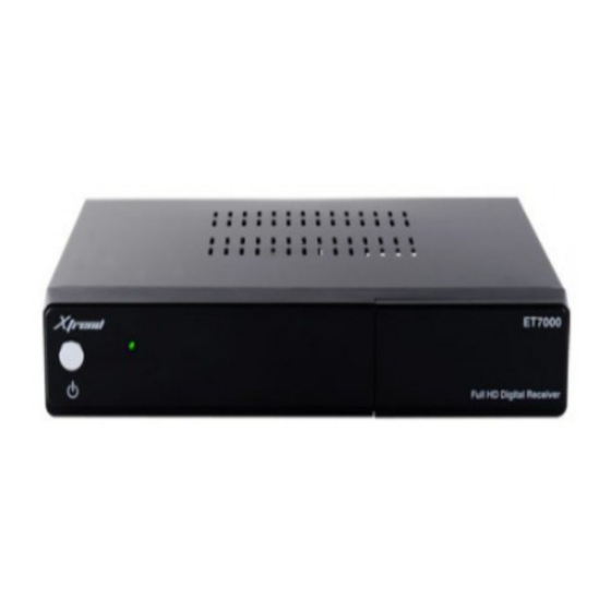 Xtrend ET7000 User Manual