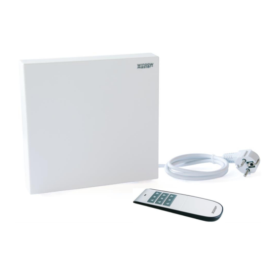 WindowMaster WCC 103BT MotorController Manuals