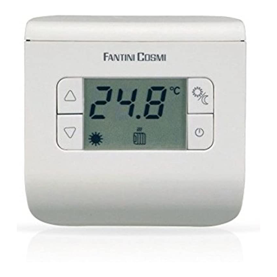 Fantini Cosmi CH110R Quick Start Manual