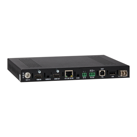 Harman AMX DXLink DXFP-TX-4K60 Quick Start Manual