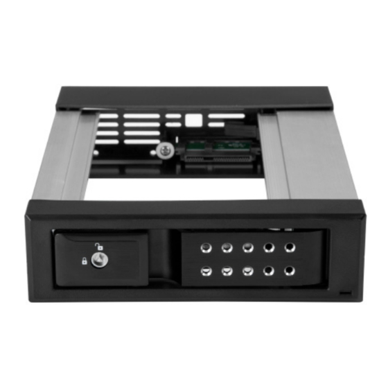 StarTech.com HSB1SATSASVA Quick Start Manual