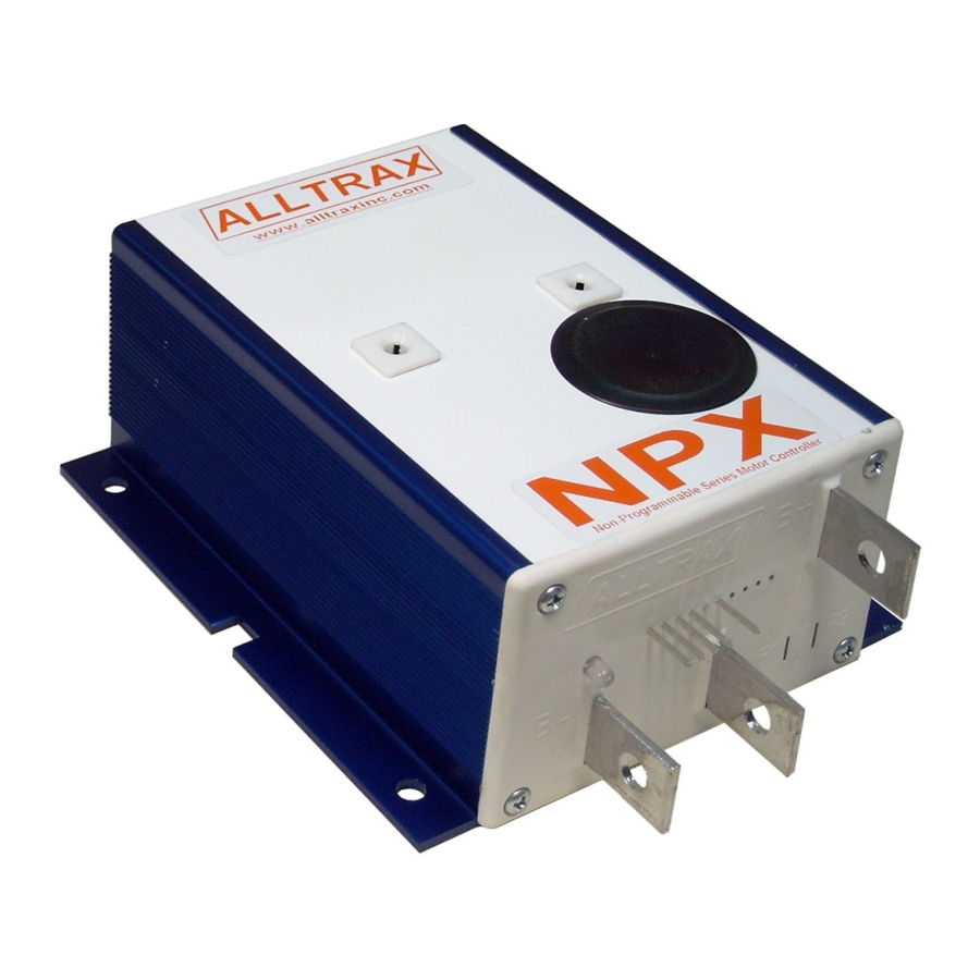 Alltrax NPX - Controller Manual
