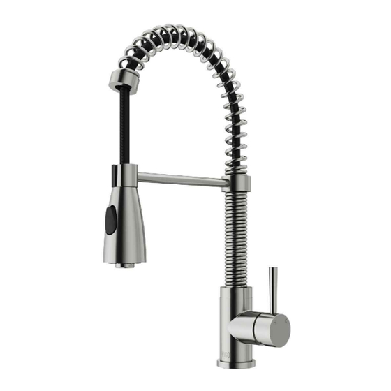 User Manuals: VIGO VG15800 Matte Stone Sink