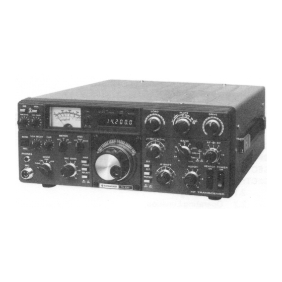 Kenwood TS-530SP Instruction Manual