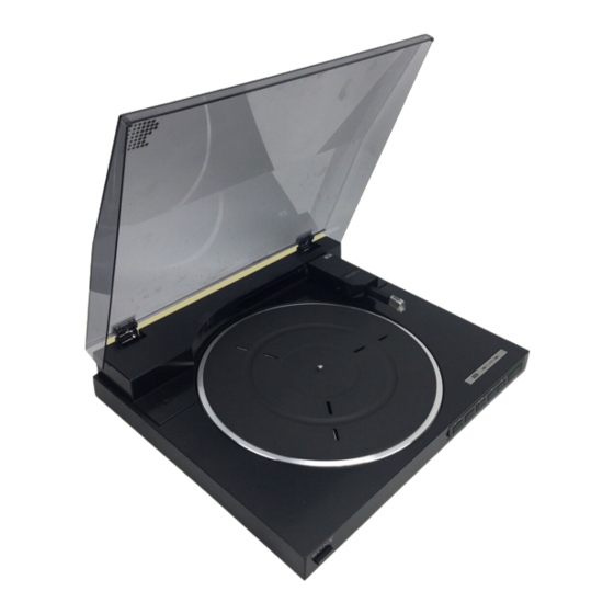Sony PS-LX520 Service Manual