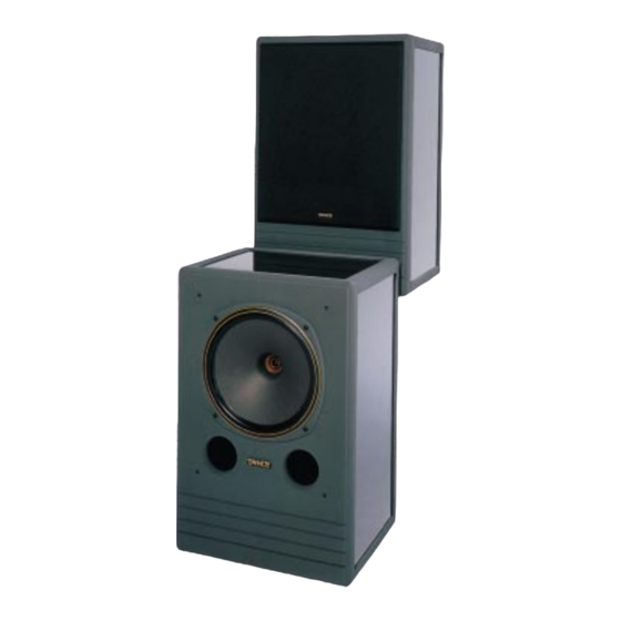 Tannoy SYSTEM 15 DMT II User Manual