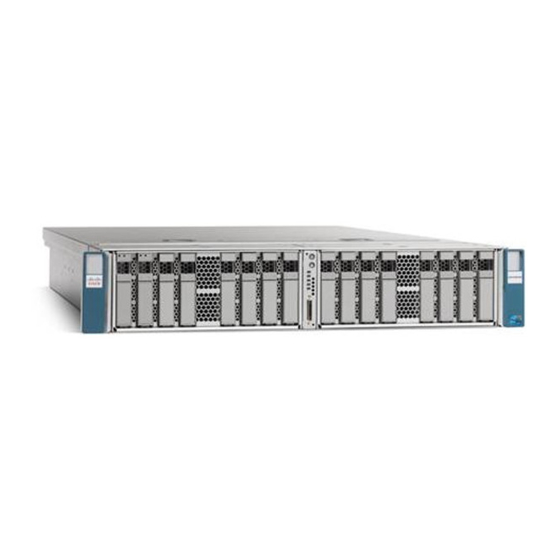 Cisco UCS C260 Manuals