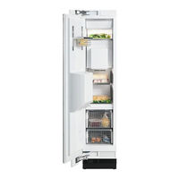 Miele F 1471 SF Operating And Installation Manual