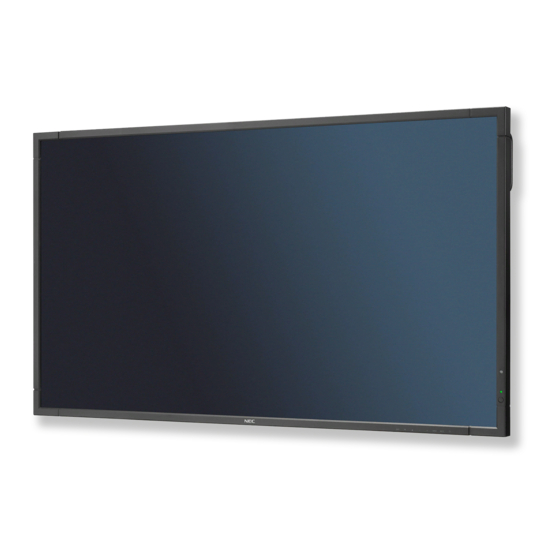 NEC P703 SPECIFICATION Pdf Download ManualsLib