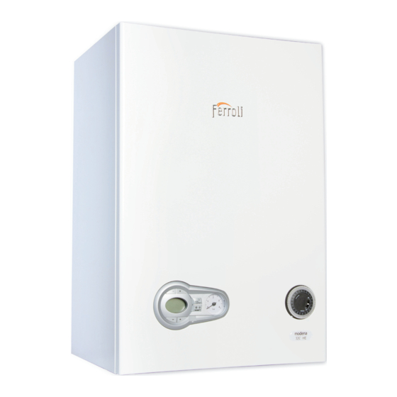 FERROLI MODENA S HE INSTRUCTIONS FOR USE, INSTALLATION AND MAINTENANCE