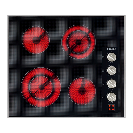 MIELE KM5621 PRODUCT DIMENSIONS Pdf Download ManualsLib