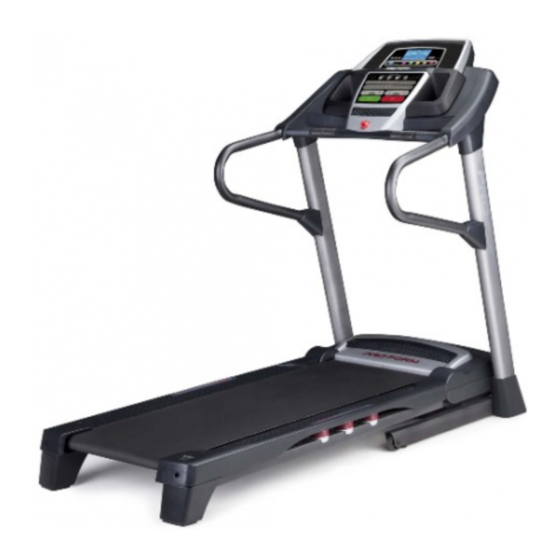 PROFORM 1010 ZLT TREADMILL USER MANUAL Pdf Download | ManualsLib