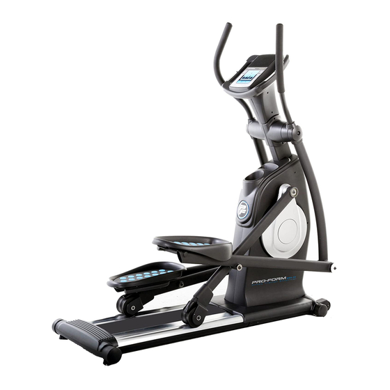 Proform xp best sale 160 elliptical manual