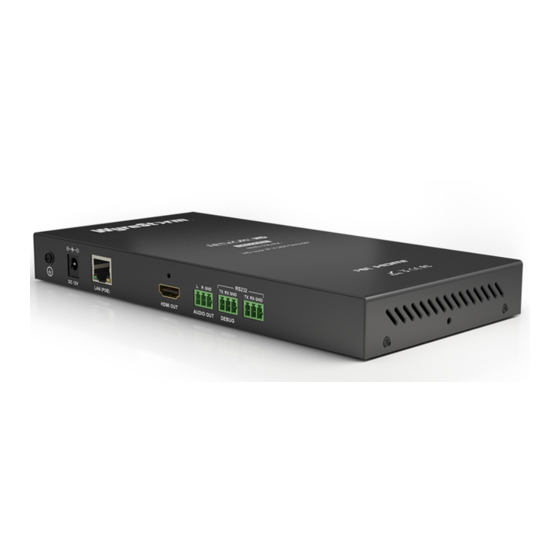 Wyrestorm NHD-100-TX v1 Quick Start Manual
