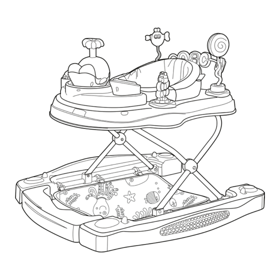 Redkite Baby Go Round Play Centre Instruction Leaflet