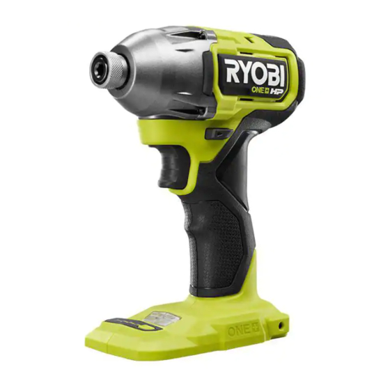 RYOBI PBLID02 OPERATOR'S MANUAL Pdf Download | ManualsLib