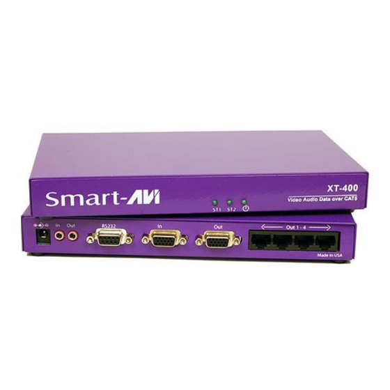 SMART-AVI XT-400 Series User Manual