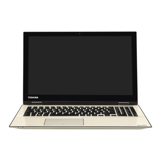 Toshiba p75 User Manual