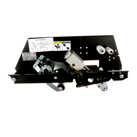 3M AccuGlide HST Upper Instructions And Parts List
