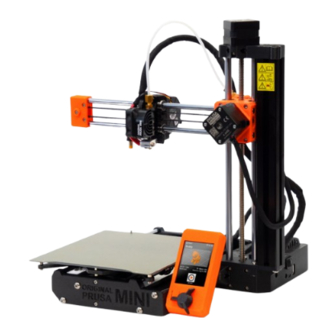 Prusa Research Prusa MINI User Manual