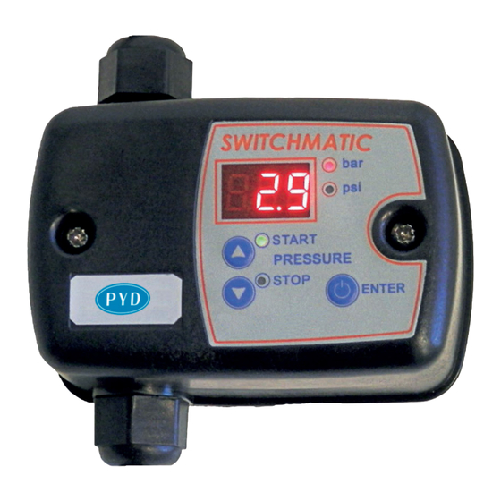 PYD Electrobombas SWITCHMATIC Series Operating And Maintenance Manual