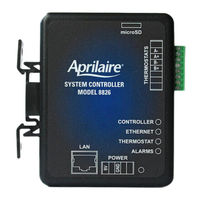 Aprilaire 8826 Installation, Configuration And User Manual