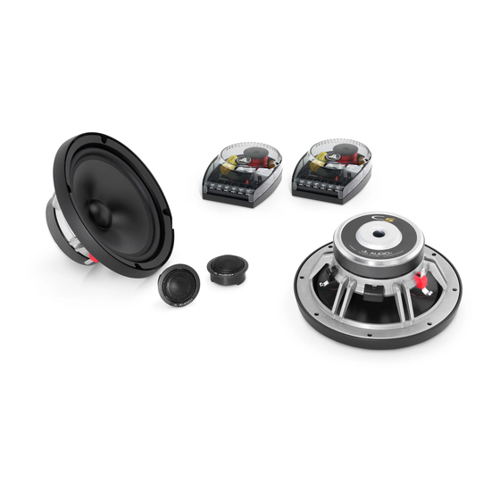 JL Audio Evolution C5-650 Owner's Manual